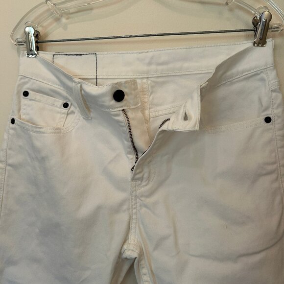 Levi's women's white skinny jeans, sz W30 L30 - Picture 4 of 13